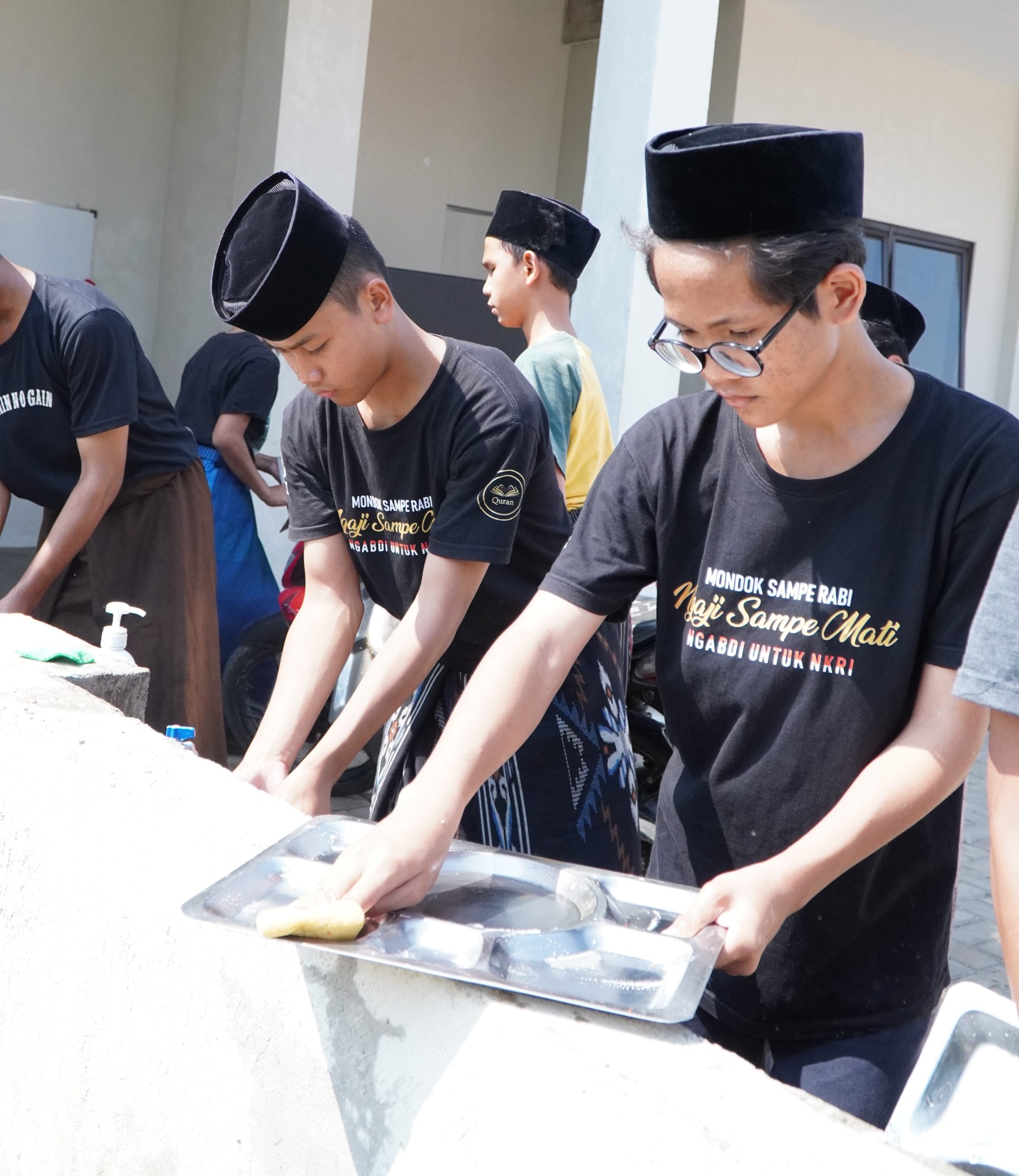 Budaya Gotong Royong di Pesantren Penghafal Qur'an
